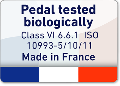 Pedal biologically tested